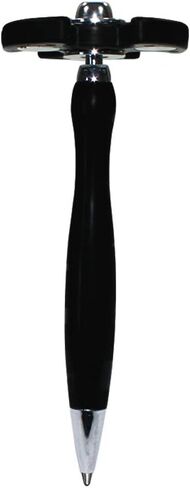 Halcyon Soft Touch Fidget Spinner Pen, Set of 3, Colors May Vary (spinner color may not match the barrel color) in Kuwait