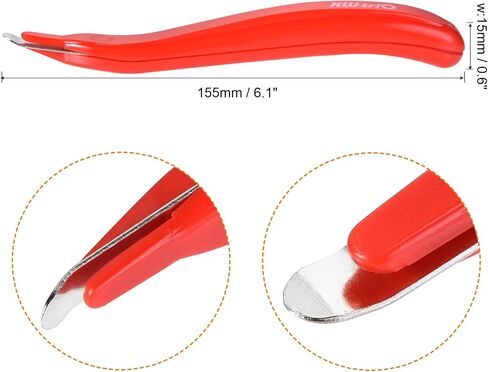 MECCANIXITY Staple Remover Tools, Magnetic Staplers Puller for Office Home Desktop Accessory, Blue in Saudi Arabia