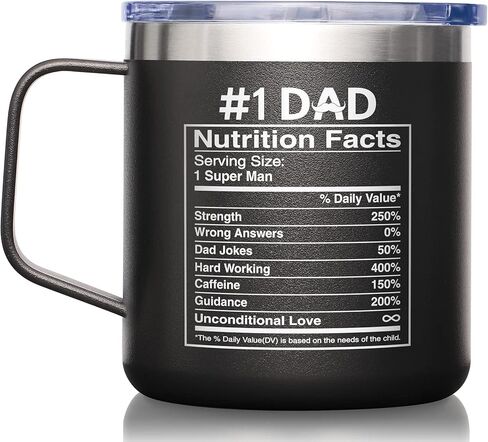 Fimibuke Inspirational Gifts for Men Women, Fathers Day Dad Gifts from Daughter Son Kid Wife, 14 Oz You're Awesome Coffee Mug Birthday Gifts for Dad Husband Brother Him Coworker Friends Thank You Gift in Kuwait