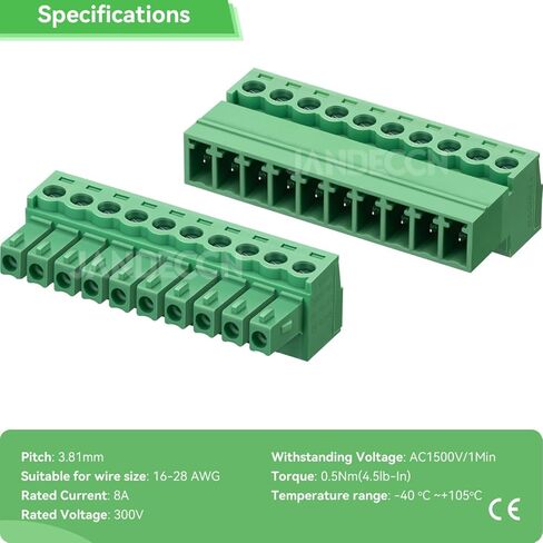 20 قطعة 3 دبوس 3.81 مللي متر الملعب لتقوم بها بنفسك قاعدة لوحة دائرة مطبوعة برغي محطة كتلة موصل مع 20 قطعة 3 دبوس التوصيل in Kuwait