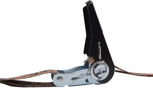 XSTRAP STANDARD Ratchet Straps, 900 LB Break Strength, 8-Pack 10FT Ratchet Tie Down Straps Set for Motorcycle Straps Tie Downs, Appliances, Lawn Equipment, Logistic Cargo Straps for Trucks (Black) in Kuwait