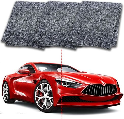 Nano Sparkle Cloth for Car Scratches, Car Scratch Repair Cloth Car Scratch Remover, 2024 New Version Nano Scratch Remover Easily Repair Scratches, Paint Residues, Water Spots, Swirls, 3PCS in Kuwait