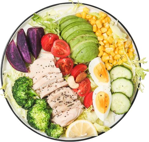 ملحق تقطيع القطاعة لخلاط حامل كيتشن ايد، آلة سلطة مع قطاعة خضروات، صانع سلطة، قطاعة طعام، ملحق مبشرة الجبن لخلاط كيتشن ايد آمن للاستخدام في غسالة الأطباق من ايربرو (أبيض) in Kuwait