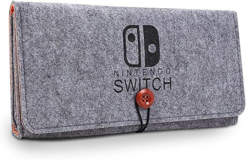 Switch Carrying Case for Nintendo Switch OLED Model 2021 & Switch 2017, Hard Shell Portable Cover Storage Bag w/5 Game Card Slots for Nintendo Switch Console & Accessories in Saudi Arabia