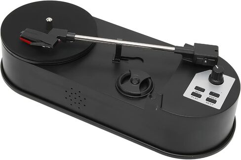 مشغل تسجيل القرص الدوار من GOWENIC، مشغل تسجيل محمول USB 2.0 قرص دوار احترافي لتحويل MP3 لمحبي الموسيقى، ودعم LP 33 45 PRM، وفتحة بطاقة الذاكرة للموسيقى in Saudi Arabia