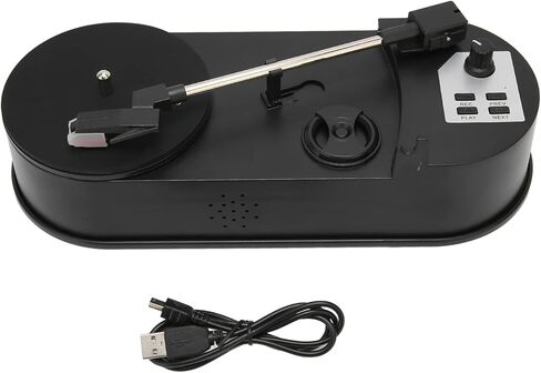 مشغل تسجيل القرص الدوار من GOWENIC، مشغل تسجيل محمول USB 2.0 قرص دوار احترافي لتحويل MP3 لمحبي الموسيقى، ودعم LP 33 45 PRM، وفتحة بطاقة الذاكرة للموسيقى in Saudi Arabia