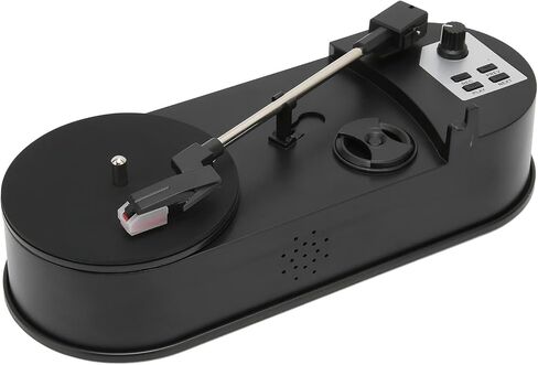 مشغل تسجيل القرص الدوار من GOWENIC، مشغل تسجيل محمول USB 2.0 قرص دوار احترافي لتحويل MP3 لمحبي الموسيقى، ودعم LP 33 45 PRM، وفتحة بطاقة الذاكرة للموسيقى in Saudi Arabia