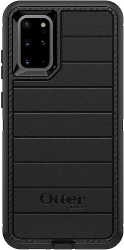 OtterBox DEFENDER SERIES Case & Holster for Samsung Galaxy S20+ / S20+ 5G -Black in Saudi Arabia