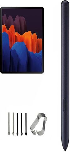 Galaxy Tab S7 FE S Pen Compatible with Samsung Galaxy Tab S7, Tab S7+ Plus, Tab S7 FE All Version Without Bluetooth Stylus S Pen + Tips/Nibs (Bronze) in Saudi Arabia