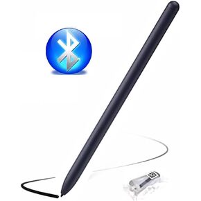 Tab S8 Stylus Pen (WithBluetooth) Replacement for Samsung Galaxy Tab S8 / S8Plus s Pen and S8 Ultra s Pen+Tips/Nibs(Black)