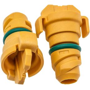 Rexka 2pcs Plastic Engine Oil Drain Plug for Ford KX6Z6730B F-150 F150 Mustang Lincoln Continental MKZ Nautilus Navigator