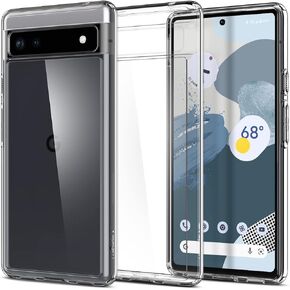 Spigen Ultra Hybrid Designed for Pixel 6a Case (2022) - Crystal Clear