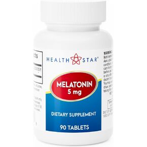 GeriCare Melatonin 1mg Tablets Dietary Supplement 60 Count (Pack of 1)