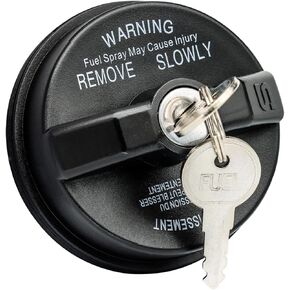 Locking Gas Cap Fuel Cap 05278655AB Compatible with Chrysler Dodge Jeep Ram - Challenger Grand Caravan Ram 1500, Grand Cherokee Wrangler JK TJ Liberty Compass Patriot Town & Country Pacifica, etc.