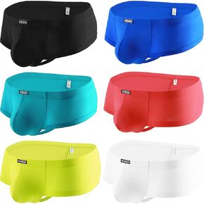 Men's Low Rise Mini Cheeky Boxer Sexy Brazilian Back Super Soft Comfortable Underwear