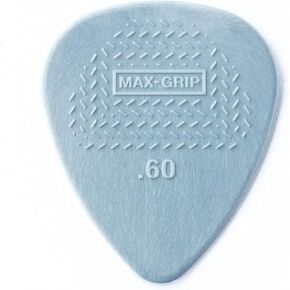 Dunlop Nylon Max-Grip Standard .60mm 5 Pack (60) Bundle
