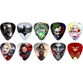 Best Acoustic Guitar Picks, DC Characters Guitar Picks, Custom Guitar Picks