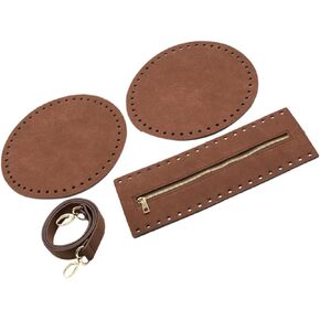 COHEALI 1 Pcs Woven Leather Handbags Shoulder Strap Purse Leather Wallet Handbag Base Shaper Crochet Bags Bottom Bag Shaper Bottom Bag Leather Cover Bottom Shaper Pad Pu Bag Bottom Tape