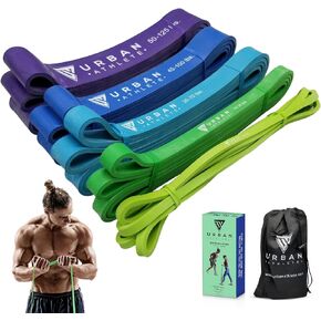 Resistance Bands for Working Out, Strength Training, Crossfit, Mobility Training, Pull-Up Assist - Your Exercise Resistance Bands, The only Resistance Bands Set You'll Need