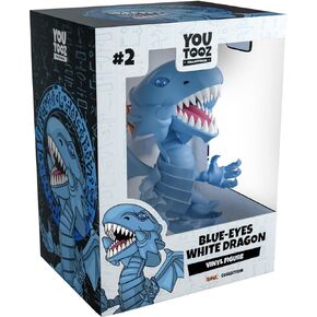 Youtooz Yugioh Blue Eyes White Dragon 4.1", Blue Eyes White Dragon Vinyl Figure, Collectible Blue Eyes White Dragon from Yugioh by Youtooz Yugioh Collection
