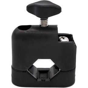 MARINE CITY Black Plastic Flag Pole Base Cooperate UV Resistant with 7/8 to 1 Inch Round and Square Tube for Marines – Boats – Ships – Yachts (Pack of 1)