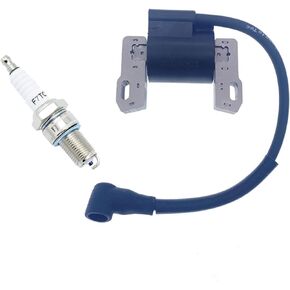 Compatible with Ignition Coil with Spark Plug Replace Briggs and Stratton 592376 691060 592846 799651 For JOHN DEERE MIA12788 MIA12864 MIA12346,ZF052B-DHHS