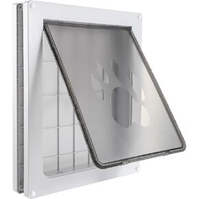 Dog Door Large for Interior and Exterior Doors, Upgraded and Thickened for Extra Large Dog and Pets, with Security Cover and Magnetic Flap, XXL Pet Doors for Dogs and Cats