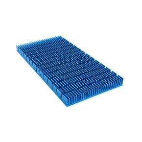 Easycargo 150mm Heatsink 150x74x10mm, Anodized Blue Aluminum Cooling Heat Sink, Cooler Heatsink for Cooling LED Panel GPU RTX 3090 (150mm x 74mm x 10mm)