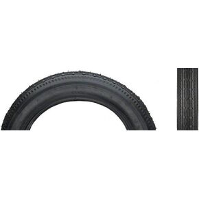 Kenda Black Street K124, Tire, 12''X2-1/4, Wire, Clincher, Black