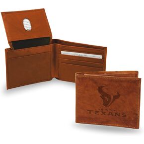 Rico Industries Embossed Leather Billfold Wallet