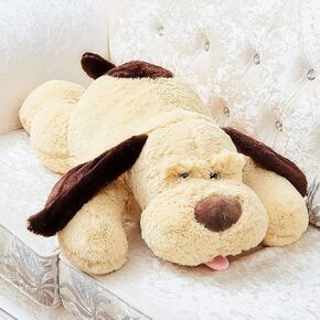 Giant Dog Stuffed Animal, 31" Large Stuffed Dog Plush Toys Body Puppy Pillow for Girls Boys Birthday Christmas Party Gift Supplies