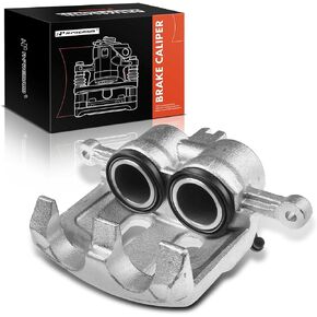 A-Premium Disc Brake Caliper Assembly Without Bracket Compatible with Select Nissan Models - D21 1987-1994, NP300 2010-2013, Pathfinder 1989-1995, Pickup 1995-2004 - Front Right Passenger Side