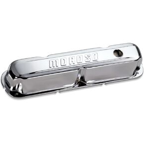 Moroso VALVE COVERS, MOPAR SMALL BLOCK, CHROME