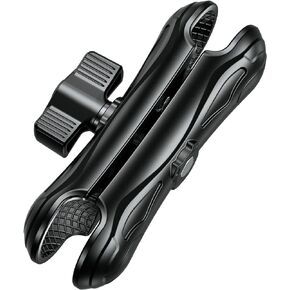 Double Socket Arm 5.7" Aluminum Alloy Medium Arm Compatible with RAM Mount C Size 1.5" Ball Components