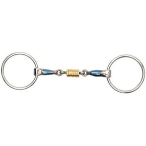 Shires Blue Sweet Iron Loose Ring with Roller