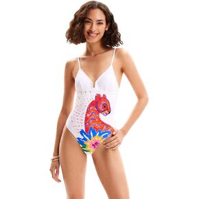 Desigual Women's Standard Woman Knit Swimwear One-Piece
