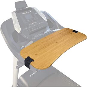 HumanCentric Bamboo Treadmill Desk Attachment | Laptop/Tablet/iPad/Book Holder and Stand on Treadmill | Workstation Fits Most Treadmills