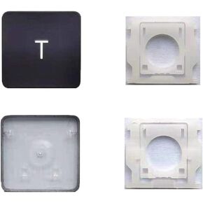 Replacement Individual T Key Cap and Hinges are Applicable for MacBook Pro/Air A2141 A2251 A2289 A2179 A2337 A2338 A2442 A2485 A2779 A2780 A2941 A2918 A2992 A2681 A2941 2019-2023 Year