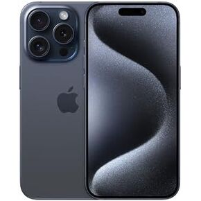 Apple iPhone 15 Pro, 128GB, Blue Titanium - Unlocked (Renewed Premium)