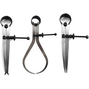 New Spring Caliper 3" / 75mm - 3 Piece Set Inside Outside Divider…