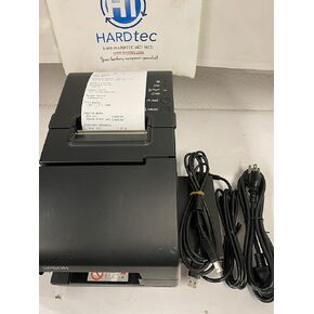 Epson TM-H6000IV Multifunction Printer - Serial and USB, MICR/Endorsement, Color: Dark Gray (Includes Power Supply) (141209A) (Renewed)