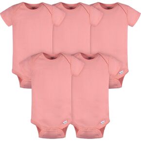 Gerber unisex-baby 5 Pack Onesies Multi-packs Bundle Interlock 180 Gsm in Kuwait