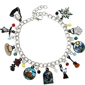 Sound Music Bracelet Broadway Charm Bracelet Gifts for Girl Woman Men