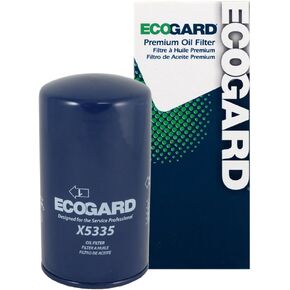ECOGARD X5335 Premium Spin-On Engine Oil Filter for Conventional Oil Fits Dodge Ram 2500 5.9L DIESEL 1994-2009, Ram 3500 5.9L DIESEL 1994-2007, Ram 2500 6.7L DIESEL 2007-2010