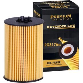 PG PG8176EX Extended Performance Oil Filter | Fits 2015-16 Audi A3, 2015 Volkswagen Beetle, 2018-20 Crafter, 2018-21 Crafter Van, Golf, Golf SportWagen, Jetta, Passat