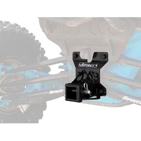 SuperATV 2" Rear Receiver Hitch for Can-Am Maverick X3 900 / X3 X / X3 Max (See Fitment) | Includes Cotter & Hitch Pin | 3/16" Heavy-Duty Steel | Tow up to 1650 Lbs. | Fits Standard 2" Attachments