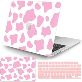 Seorsok Compatible with New MacBook Air 13.6 inch Case with M2 Chip 2022 Release Model A2681,Plastic Hard Shell Cover & Keyboard Cover,Colorful Heart