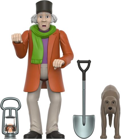 Super7 Disney Haunted Mansion Caretaker - 3.75" Disney Action Figure with Accessories Classic Disney Collectibles and Retro Toys in Saudi Arabia