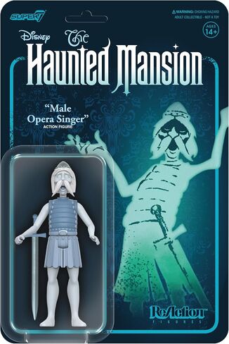 Super7 Disney Haunted Mansion Caretaker - 3.75" Disney Action Figure with Accessories Classic Disney Collectibles and Retro Toys in Saudi Arabia