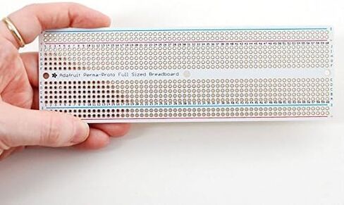 Adafruit Perma-Proto لوح تجارب PCB كامل الحجم - فردي [ADA1606] in Saudi Arabia